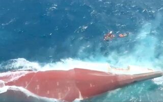 Indonesian shipwreck survivor saw vessel capsize in minutes then waited 10 hours for rescue
