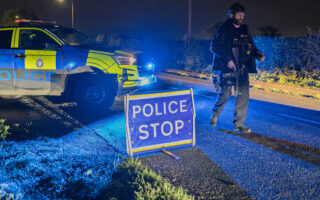 British police investigate whether arrests near US-run air base foiled an Iran