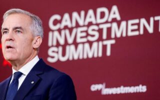 Canada is a ‘safe harbour’ for global finance, Carney says