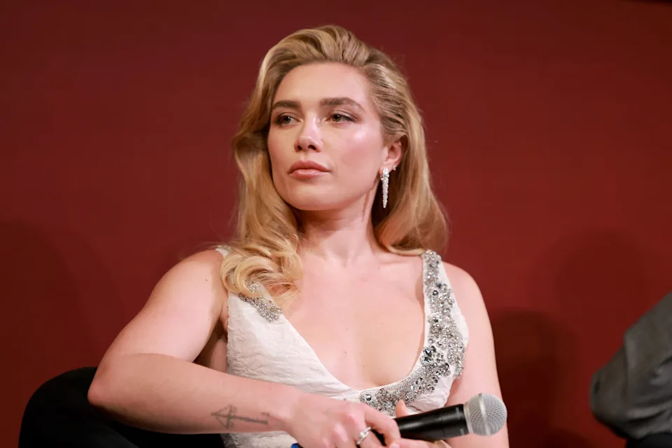 Florence Pugh attends an event for Netflix's "East of Eden" in New York City on Sept. 27.