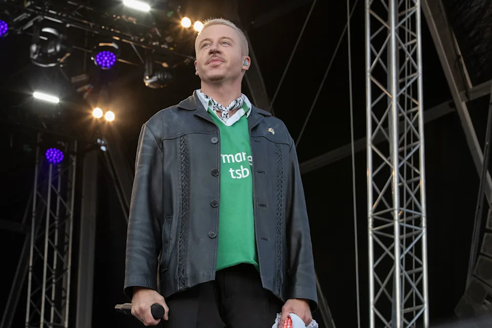 Macklemore performs in Dublin in 2025.
