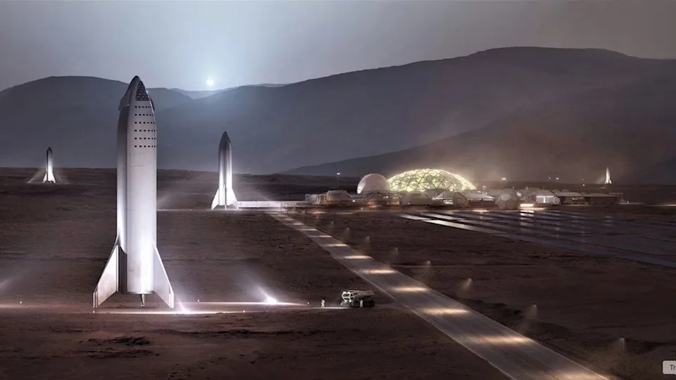 Astronauts could make rocket fuel out of the carbon-dioxide atmosphere on Mars in order to fly home.
