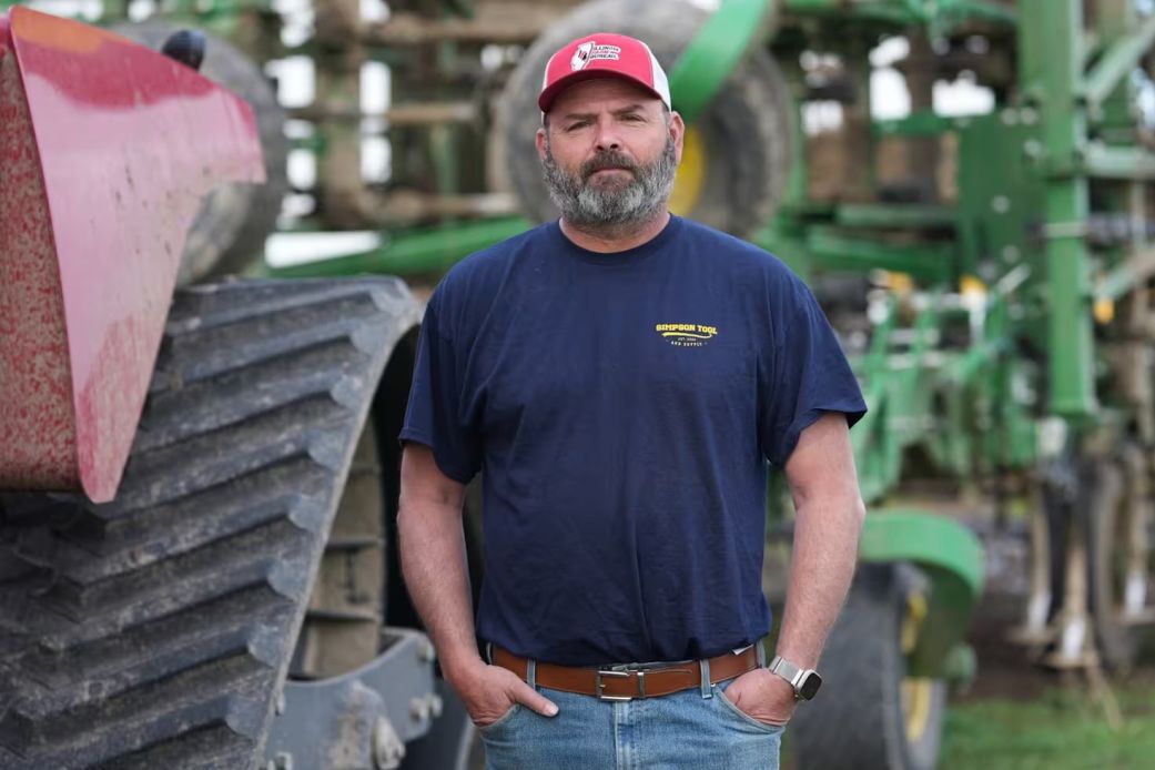 John Yeley is the seventh generation to run his family's farm in Illinois.