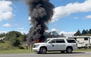 Texas Air National Guard F-16 crashes in Michigan, sparking hourslong evacuation