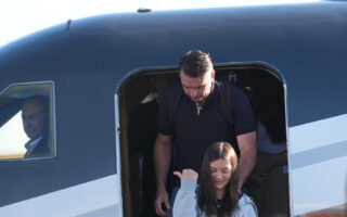 Defeated presidential candidate Flávio Bolsonaro and his family land in Miami after fleeing Brazil