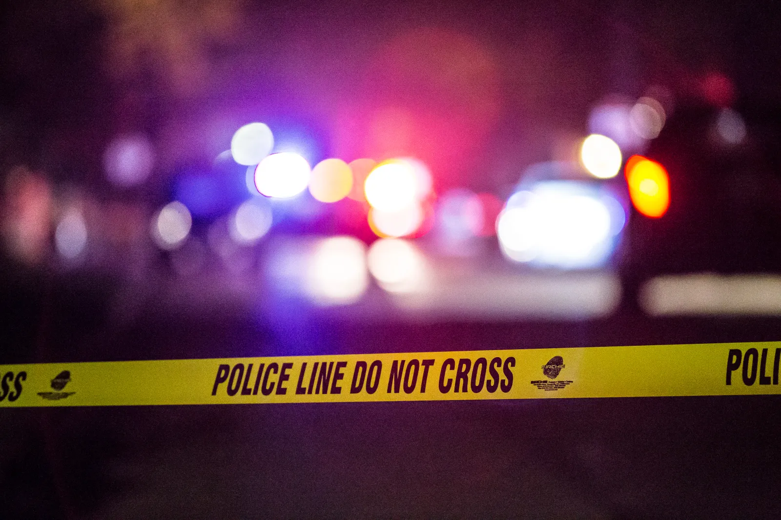 File image: Police tape is seen at the scene of a shooting.