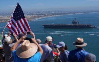 Long-deployed USS Abraham Lincoln returns home to San Diego Bay