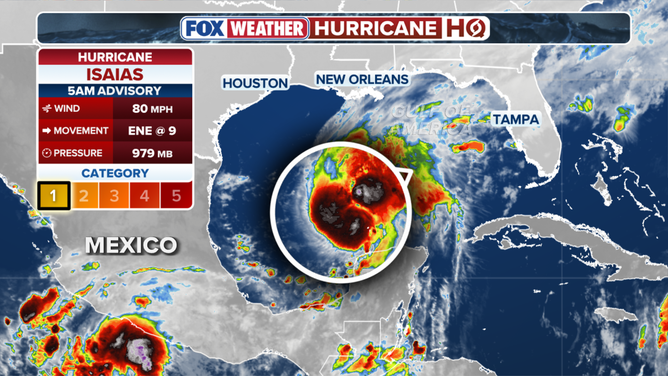 Hurricane Isaias stats
