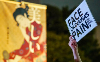 Woman’s killing stirs a long-simmering rage over U.S. military in Okinawa