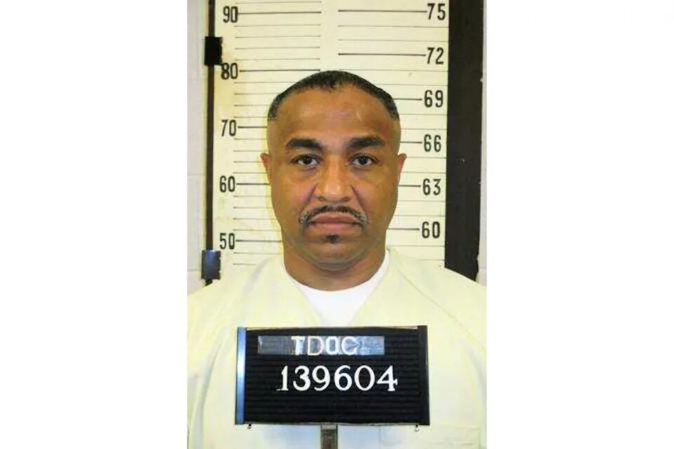 FILE - This undated photo released by the Tennessee Department of Correction shows Tony Carruthers. (Tennessee Department of Correction via AP, File)