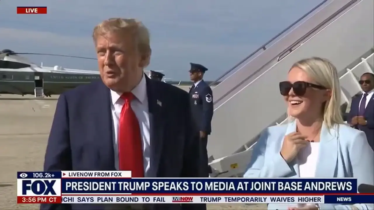 Trump claims he's received many applications for White House Press Secretary job because Karoline Leavitt made it 'glamorous'