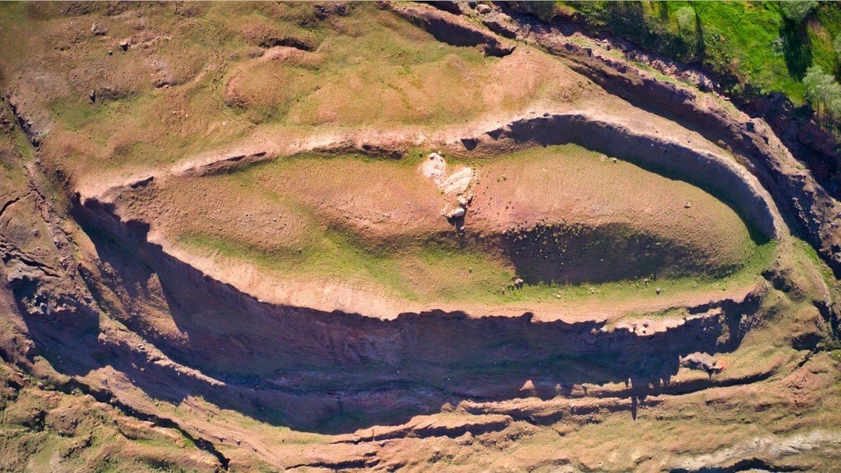Durupinar site aerial close-up
